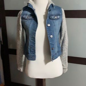 Justice jean jacket